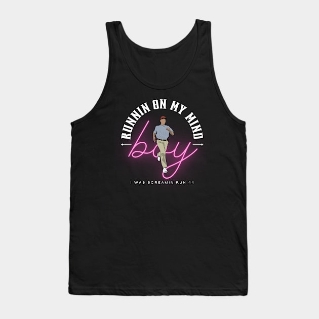 Run Forrest Run Tank Top by NostalgiaUltra